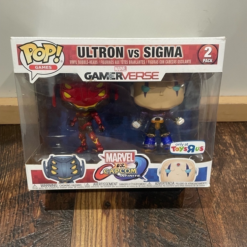 Funko Pop Games Ultron and Sigma